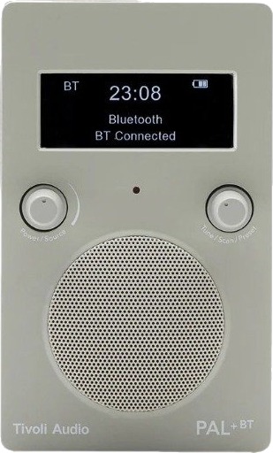 Tivoli Audio PAL+ BT DAB+ Bærbar Radio med Bluetooth Grå Tivoli Audio PAL+ BT DAB+ Bærbar Radio med Bluetooth Grå