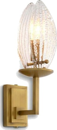 Goodman Hanging Lamp Bronze and Antique Brass/Antique Brass Shade L