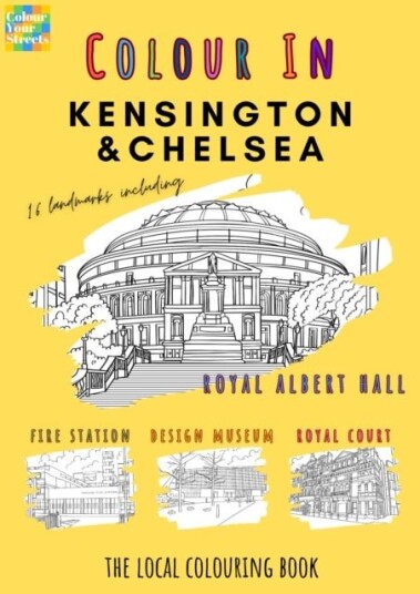 Kensington & Chelsea Colouring Book A4