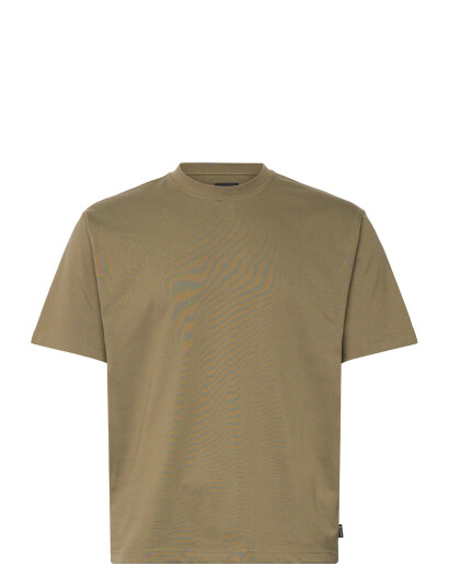 SNOW PEAK Nsd Back Printed Logo T-Shirt - Khaki green - L SNOW PEAK Nsd Back Printed Logo T-Shirt - Khaki green - L