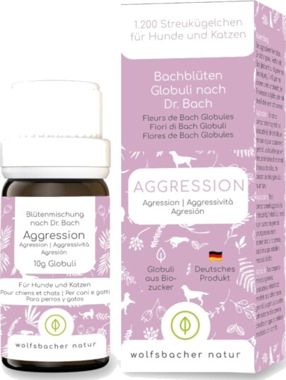 Wolfsbacher Natur Bach Blomster Aggresjon 10 G Wolfsbacher Natur Bach Blomster Aggresjon 10 G