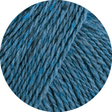 Lana Grossa Landlust Soft Tweed 180 Garn 129 Turkisblå