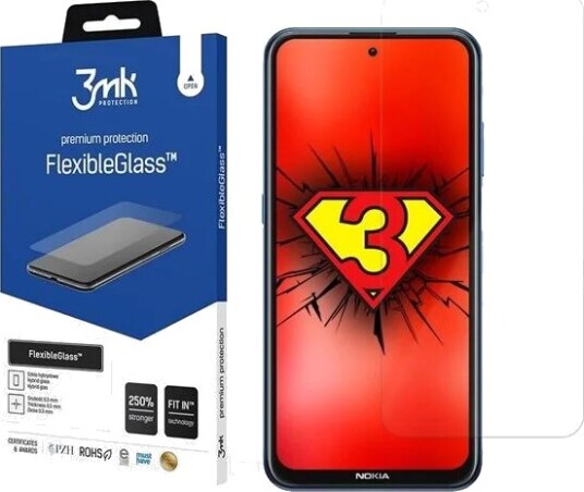 3mk FlexibleGlass Hybrid Glass for Nokia X20 3mk FlexibleGlass Hybrid Glass for Nokia X20