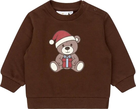 THE NEW SIBLINGS Tnsbholiday Sweatshirt - CHESTNUT - 56