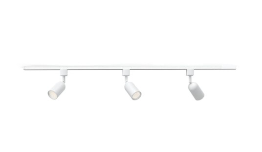 Philips EasyLink Shea spotskinne med 3 spotter   1 meter   Hvit
