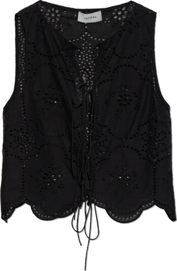 Matteau Dame Topper Svart L, Matteau Dame Topper Svart L,
