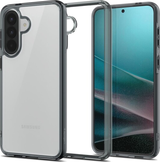 Spigen Ultra Hybrid Mobildeksel for Samsung Galaxy A57 5G - Gjennomsiktig/Svart