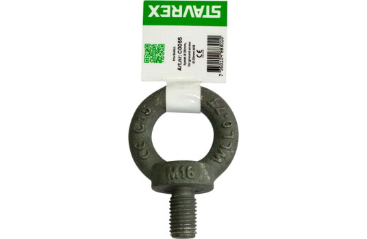 Stavrex Øyebolt 35 mm for Jordskruer og Trampoliner Stavrex Øyebolt 35 mm for Jordskruer og Trampoliner
