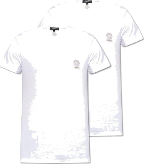Versace Herre Topper Hvit 2XL, Versace Herre Topper Hvit 2XL,