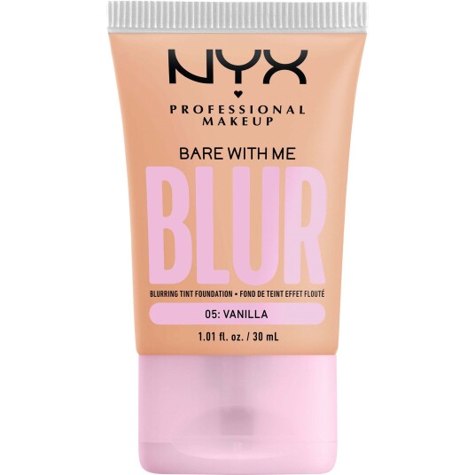 NYX Professional Makeup Bare With Me Blur Tint Foundation 05 Vanilla 30 ml