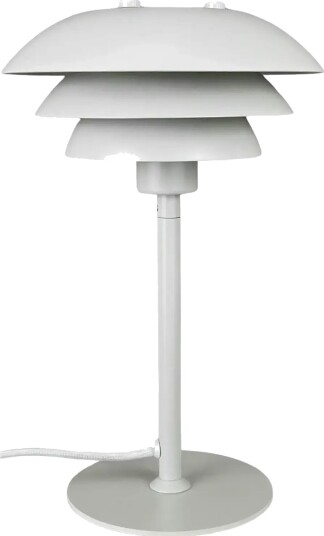 Dyberg Larsen Sixteen Bordlampe Perlehvid White ONE SIZE Dyberg Larsen Sixteen Bordlampe Perlehvid White ONE SIZE