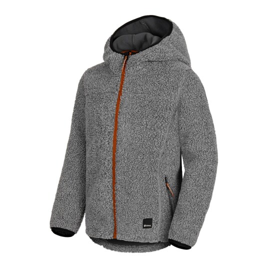Urberg Juniors' Pile Hoodie Grey Melange 98/104 Urberg Juniors' Pile Hoodie Grey Melange 98/104