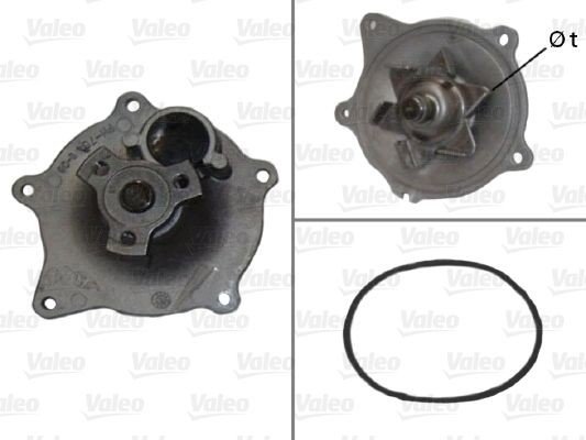 VALEO 506454 Vannpumpe