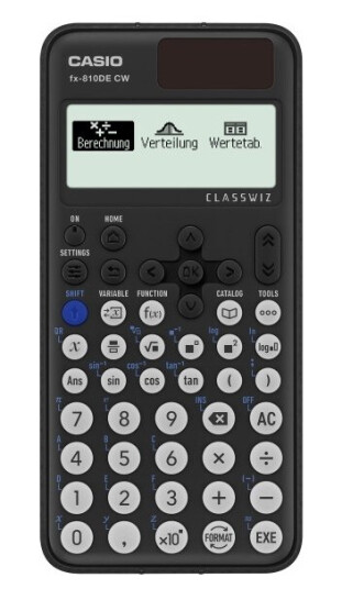 Casio Fx-810De Cx, Lomme, Vitenskaplig, 12 Sifre, Batteri, Sort Casio Fx-810De Cx, Lomme, Vitenskaplig, 12 Sifre, Batteri, Sort