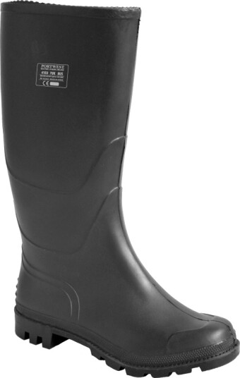 Portwest Wellington gummistøvler O4, sort, str. 47 black 47 EU