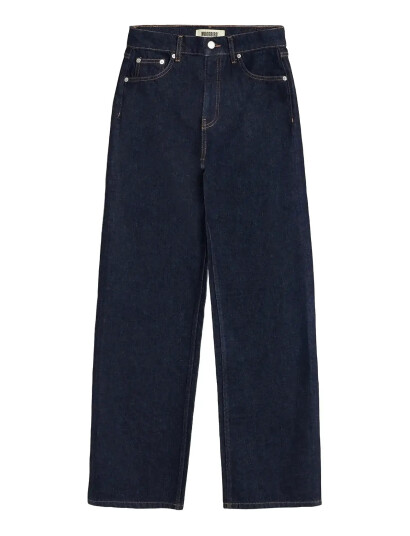 Woodbird Wbcarla Raw Jeans - Navy - 30 x 33