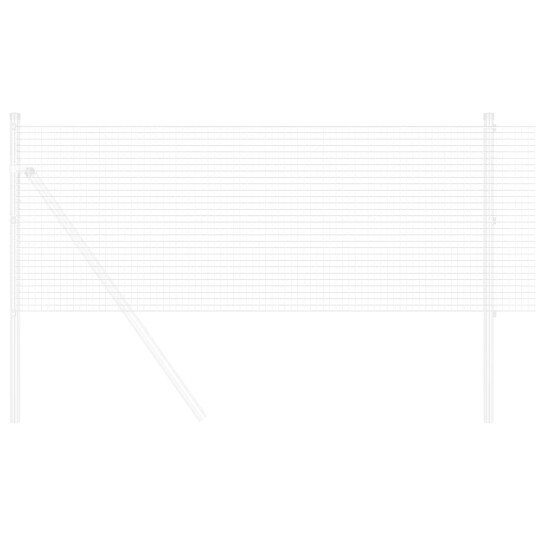  Sveiset Trådgjerde 0.4x50 m Galvanisert Stål