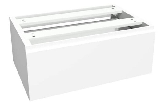 Vikingbad Sideskap Fingergrep MIE Demi - Mål: B(60-90)Xh46xd29 cm Hvit / 70cm