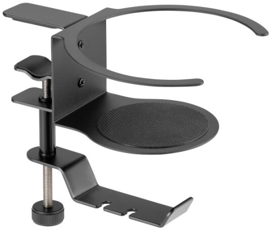 Speaka Professional Sp-Hch-120, Hodetelefonholder, Stål, 250 G, Sort Speaka Professional Sp-Hch-120, Hodetelefonholder, Stål, 250 G, Sort