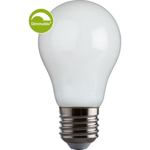 e3light Proxima E27 standardpære 3000K 5,6W Opal