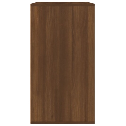 vidaXL Sminkeskap brun eik 80x40x75 cm konstruert tre vidaXL Sminkeskap brun eik 80x40x75 cm konstruert tre