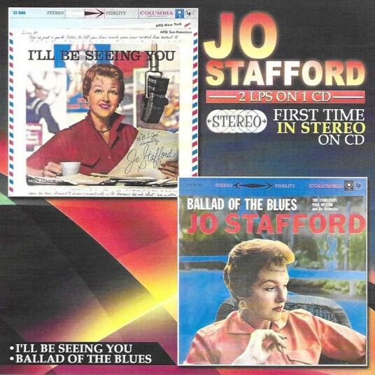 Jo Stafford 2 Lps On 1 Cd CD
