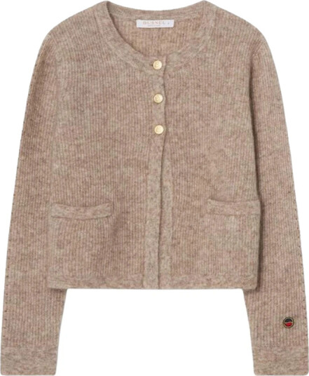 Busnel Dame Strikkevarer Beige S, Busnel Dame Strikkevarer Beige S,