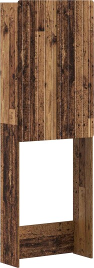 vidaXL Toalett skap ZWOLLE Gammelt tre 66 x 25,5 x 190 cm