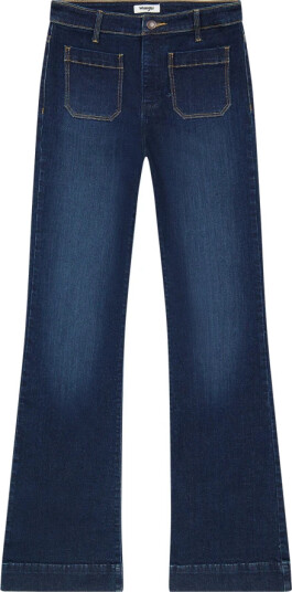 Wrangler Dame Jeans Blå W24 L32,