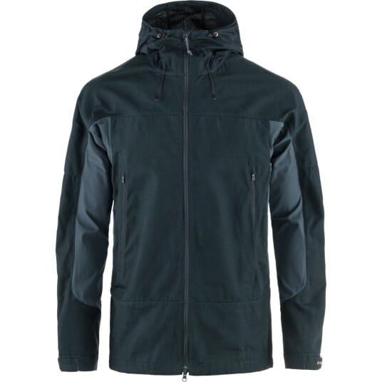 Fjellreven Men's Abisko Lite Trekking Jacket Dark Navy-mountain Blue S