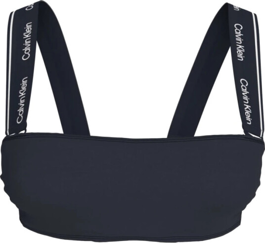 Calvin Klein Removable Straps Bandeau - Rp - Navy - XS Calvin Klein Removable Straps Bandeau - Rp - Navy - XS
