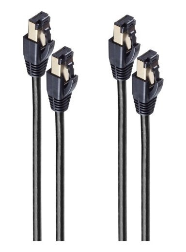 Shiverpeaks Bs08-41085-2 Nettverkskabel Svart 15 M Cat8.1 F/Ftp (Fftp) (Bs08-41085-2)