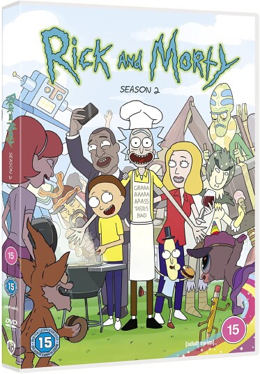 Rick And Morty Sesong 2 DVD Rick And Morty Sesong 2 DVD