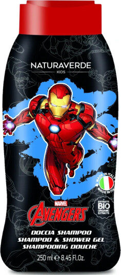 Naturaverde Kids Avengers Shampoo & Shower Gel 250 ml
