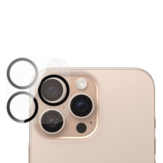 PanzerGlass PicturePerfect Linsebeskytter for iPhone 16 Pro/Pro Max PanzerGlass PicturePerfect Linsebeskytter for iPhone 16 Pro/Pro Max