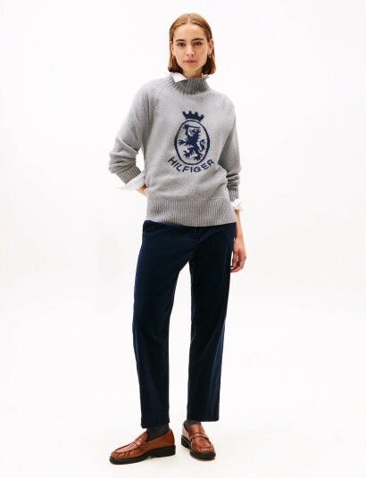 Tommy Hilfiger Corduroy Slim Straight Pant - Navy - 44 Tommy Hilfiger Corduroy Slim Straight Pant - Navy - 44