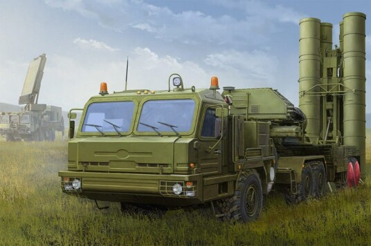 HobbyBoss 1/35 Russian BAZ-64022 with 5P85TE2 TEL S-400