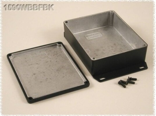 Hammond Electronics 1590Wbbsf Universalkapsling 120 X 94 X 42 Aluminium Natur 1 Stk.