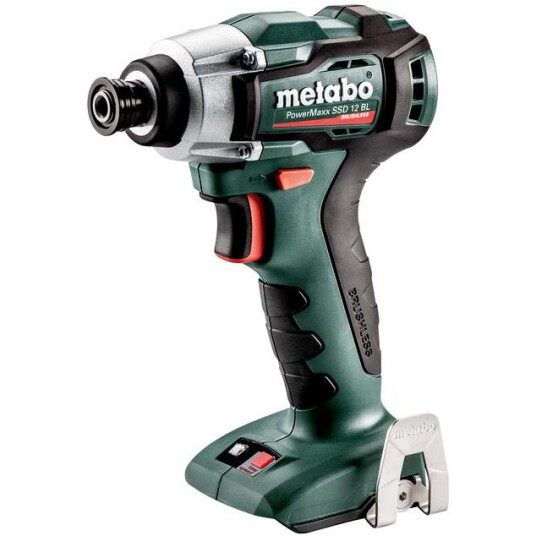 Metabo PowerMaxx SSD 12 BL Slagskrutrekker Uten Batteri Metabo PowerMaxx SSD 12 BL Slagskrutrekker Uten Batteri