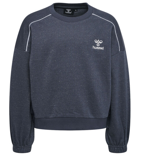 Hummel Collegegenser hmlGizela Ombre Blue m. Glitter 7 år 122 Collegegenser Blå Metallic Hummel Collegegenser hmlGizela Ombre Blue m. Glitter 7 år 122 Collegegenser Blå Metallic