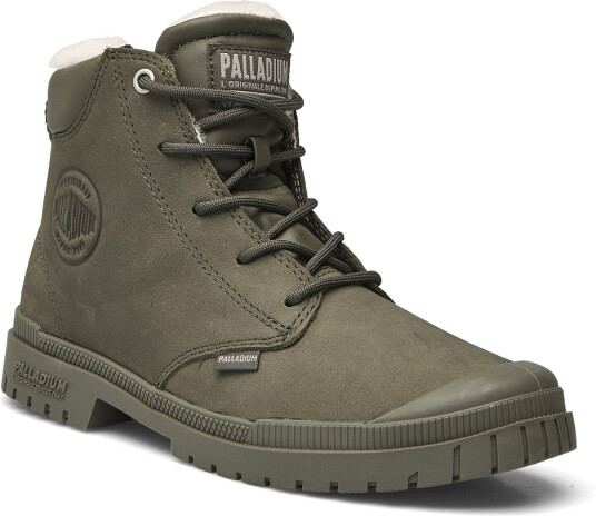 Palladium Sp20 Cuff Lth Wp Wl Khaki green 45
