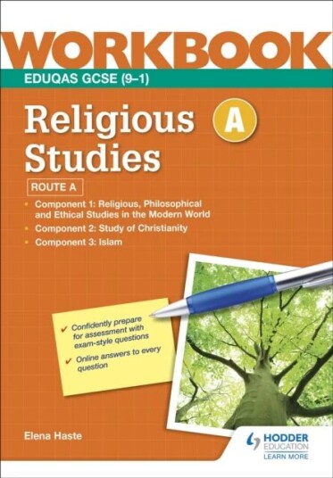 Eduqas Gcse (9-1) Religious Studies Route A Workbook Av Elena Haste