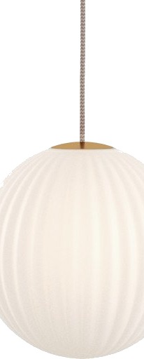 Nordic Tales Bright Modeco pendellampe krem ledning Ø30 cm