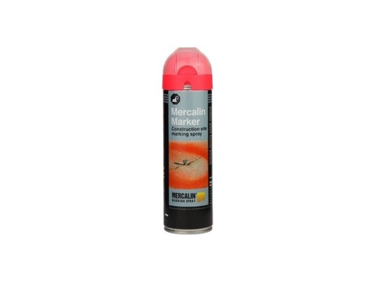 Mercalin® Marker Fl Mærkespray Fluorescerende Rød