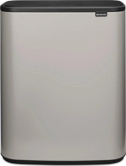Brabantia Bo touch bin 60 L Soft grey