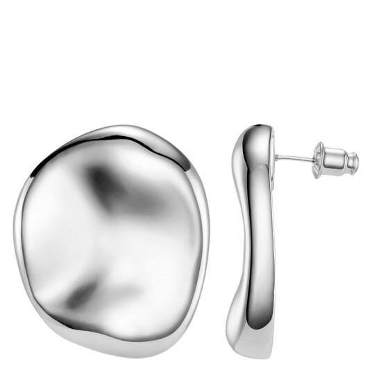 Orelia Oversized Statement Pebble Stud Earring