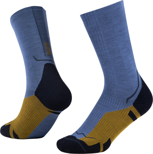 Buff Merino LW Wool Crew Blue S (36 38)