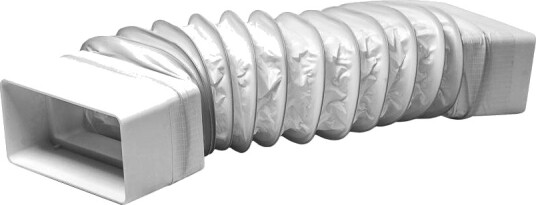 Europlast Fleksibel flatkanalkobling 220x55mm 0,5m Europlast Fleksibel flatkanalkobling 220x55mm 0,5m