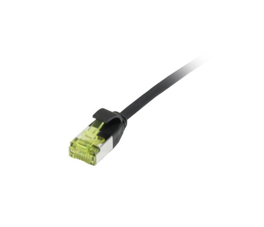 Synergy RJ45 Nettverkskabel Cat6a U/FTP Slim 2m Sort