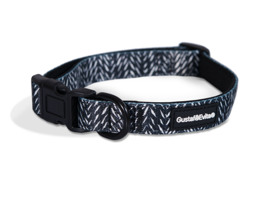 Gustaf och Evita Justerbart Mønstret Hundehalsbånd XXS 15mm 22-30cm Gustaf och Evita Justerbart Mønstret Hundehalsbånd XXS 15mm 22-30cm